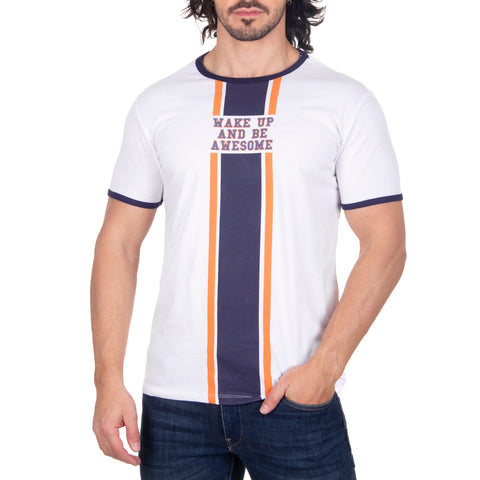 Playera Cuello Redondo Slim Fit Manga Corta (12271)