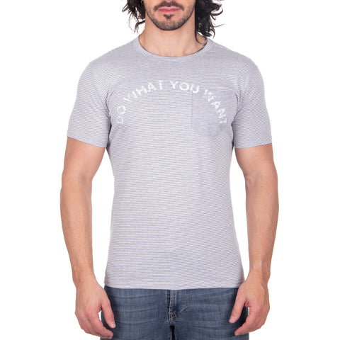 Playera Cuello Redondo Slim Fit Manga Corta (12528)