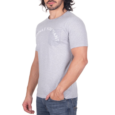 Playera Cuello Redondo Slim Fit Manga Corta (12528)