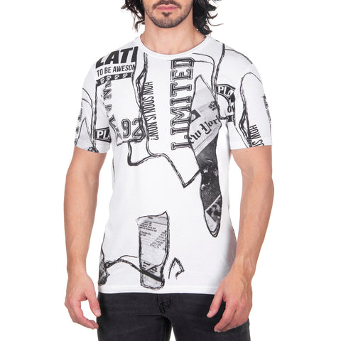 Playera Cuello Redondo Slim Fit Manga Corta (12563)