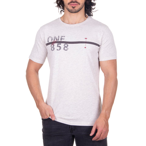 Playera Cuello Redondo Slim Fit Manga Corta (12570)