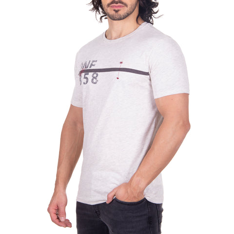 Playera Cuello Redondo Slim Fit Manga Corta (12570)