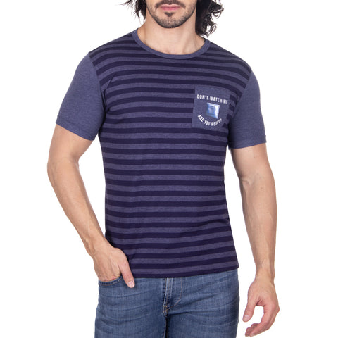 Playera Cuello Redondo Slim Fit Manga Corta (12572)