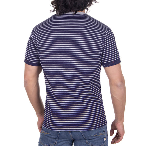 Playera Cuello Redondo Slim Fit Manga Corta (12575)