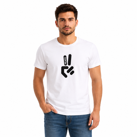 Playera Blanca Cuello redondo 12680
