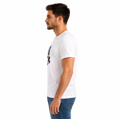 Playera Blanca Cuello redondo 12680