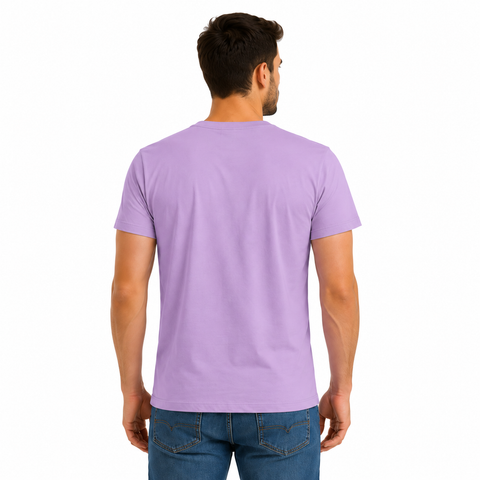 Playera Lila Cuello redondo 12680