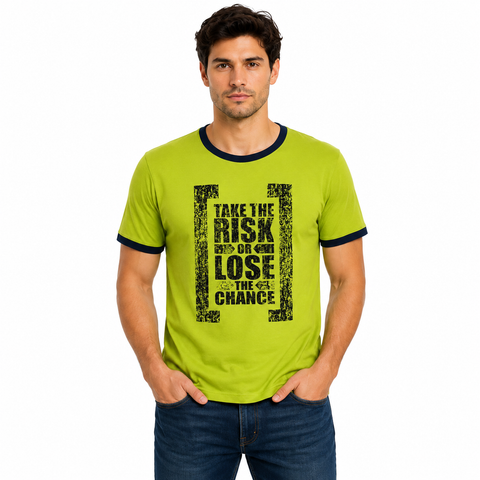 Playera Verde Pasto Cuello redondo 12685