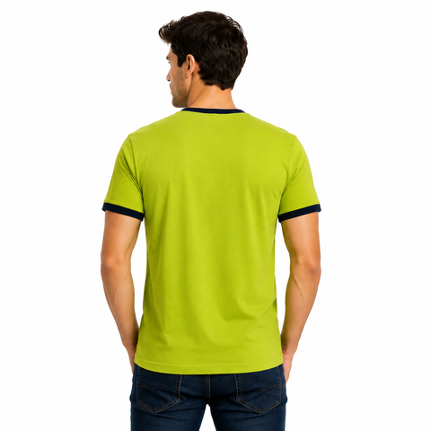 Playera Verde Pasto Cuello redondo 12685