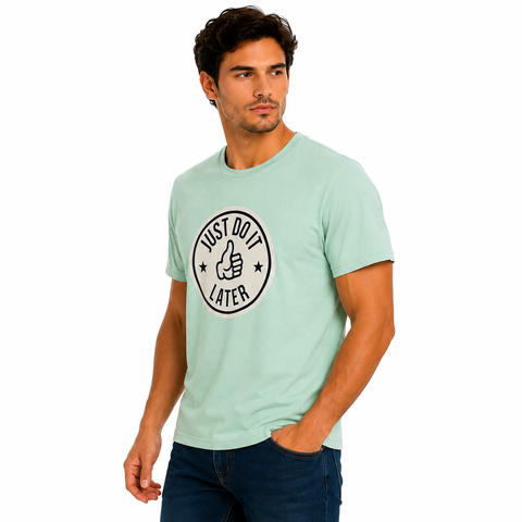 Playera Menta Cuello redondo 12693
