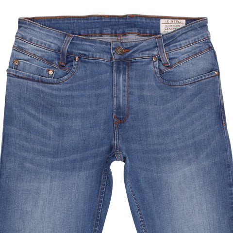 Pantalon Crotch 180973 Silver Plate Jeans Hombre Regularslim
