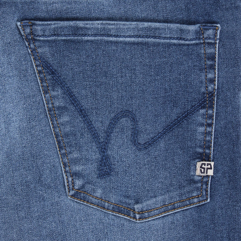 Crotch 180987 (Indigo Medio Deslavado Bigotes  )