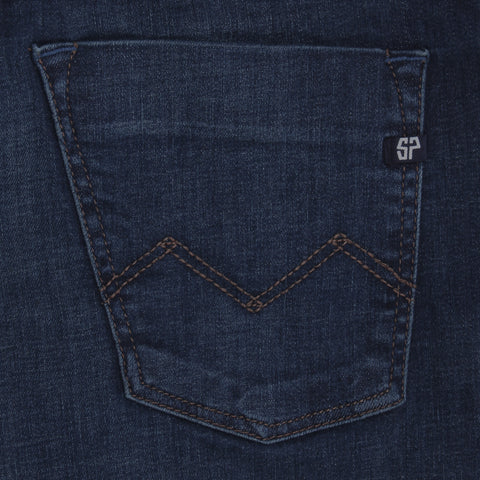 Crotch 181018 (Indigo Oscuro Deslavado Bigotes )