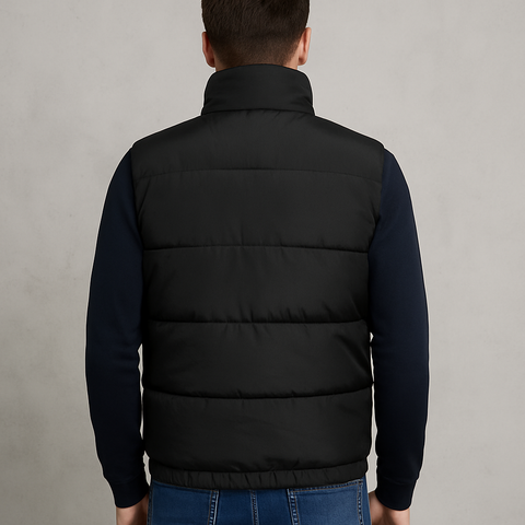 Chaleco  Silver Plate  Negro (25SP007)