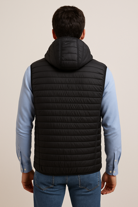 Chaleco Silver Plate Negro (25SP008)