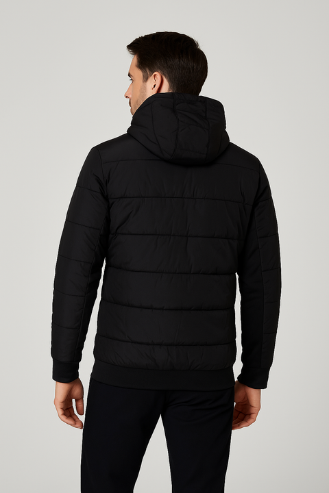 Chamarra Silver Plate Negra (25SP011)