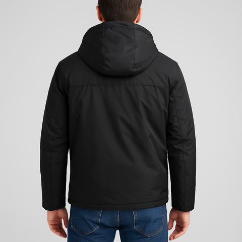 Chamarra  Silver Plate Negra  (25SP025)