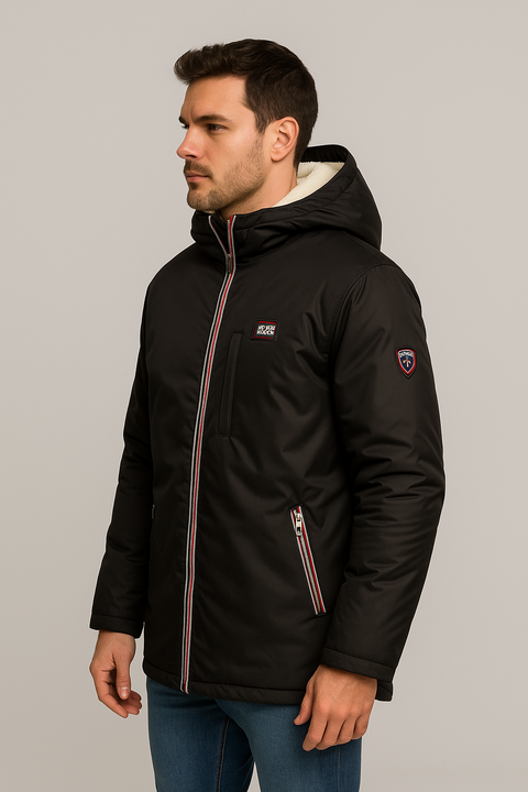 Chamarra  Silver Plate Negra  (25SP025)