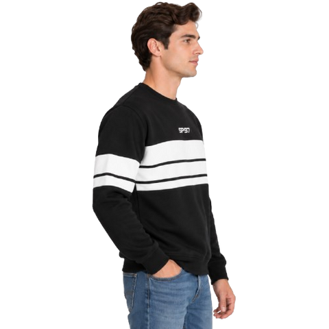 Sudadera Malla Block "SP97" - Negro / Off-White (31047)