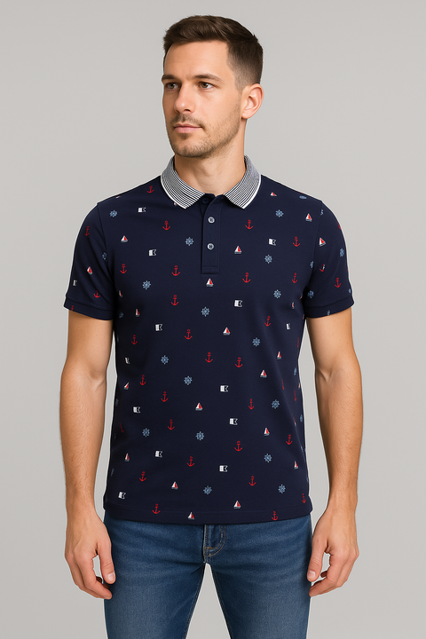 Playera Cuello Redondo (40015)