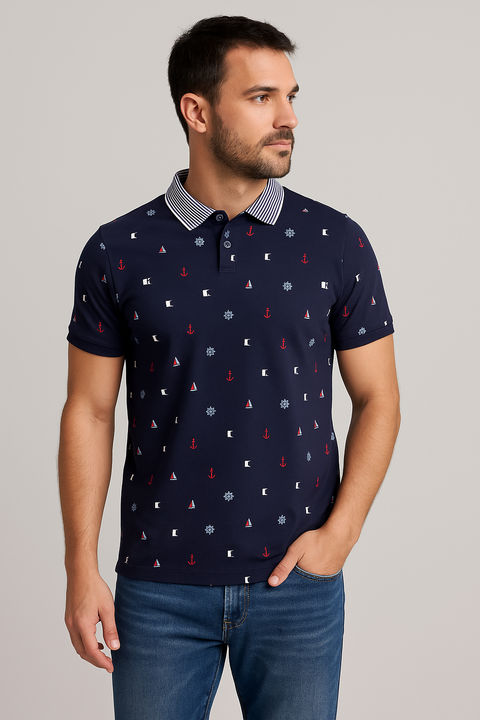 Playera Cuello Redondo (40015)