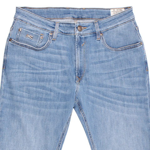 Pantalón Falko 50026 Silver Plate Jeans Hombre Slim