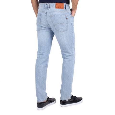 Pantalón Falko 50039 Silver Plate Jeans Hombre Slim