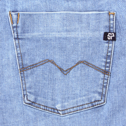 Falko 50062 (Stone Bleach Deslavado Bigotes)