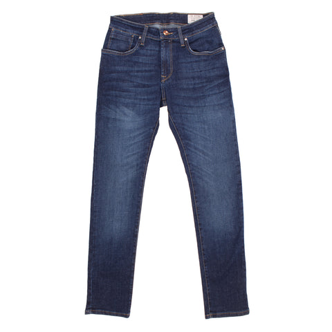 Pantalón Falko 50077 Silver Plate Jeans Hombre Slim