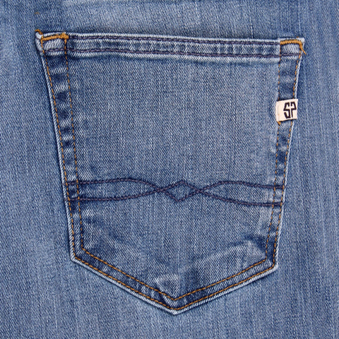 Jeans Silver Plate Marco 851817 Stone Wash Deslavado