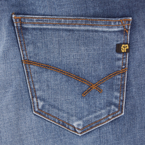 Jeans Silver Plate Marco 851820 Super Stone Deslavado.