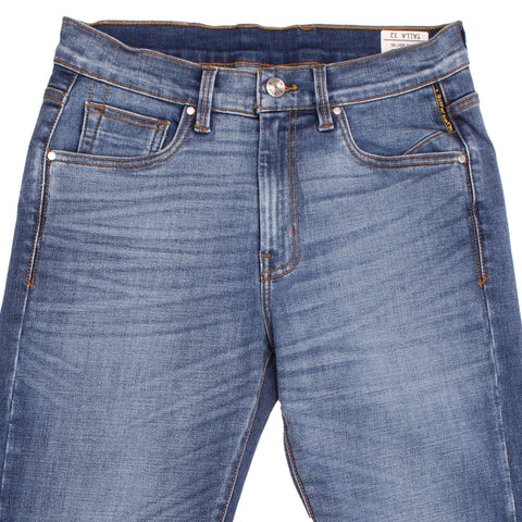Jeans Silver Plate Marco 851820 Super Stone Deslavado.