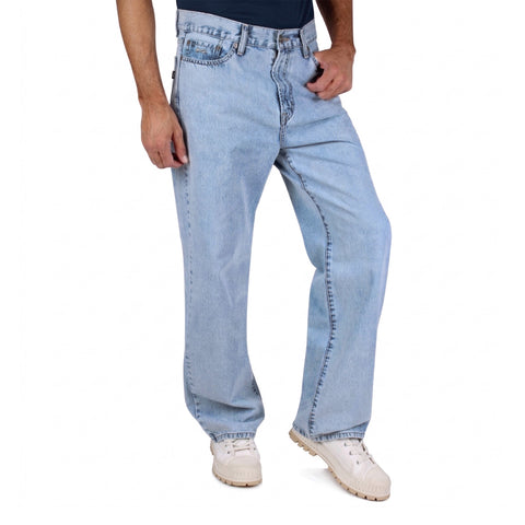 Jeans Silver Plate Enzo 95022 (baggy Wide Leg) Stone Bleach