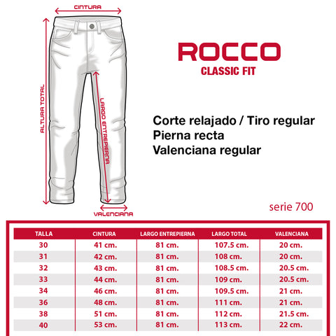 Rocco 707 Classic (Petroleo)